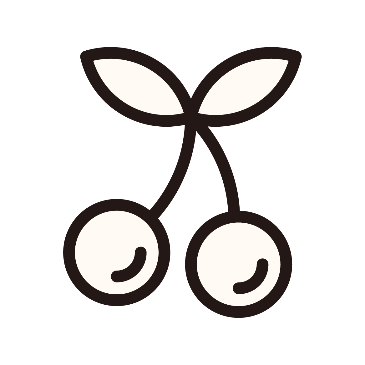 さくらんぼのアイコン